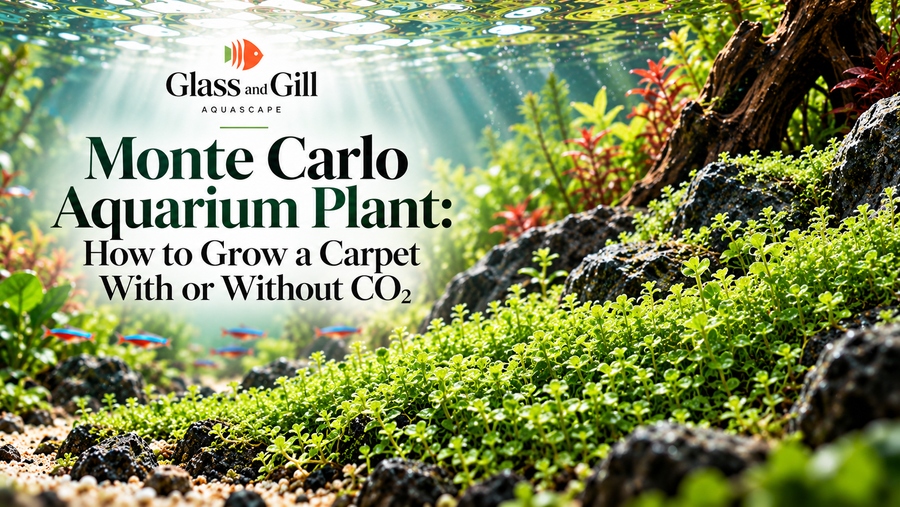 Monte Carlo Aquarium Plant: How to Grow a Carpet With or Without CO₂