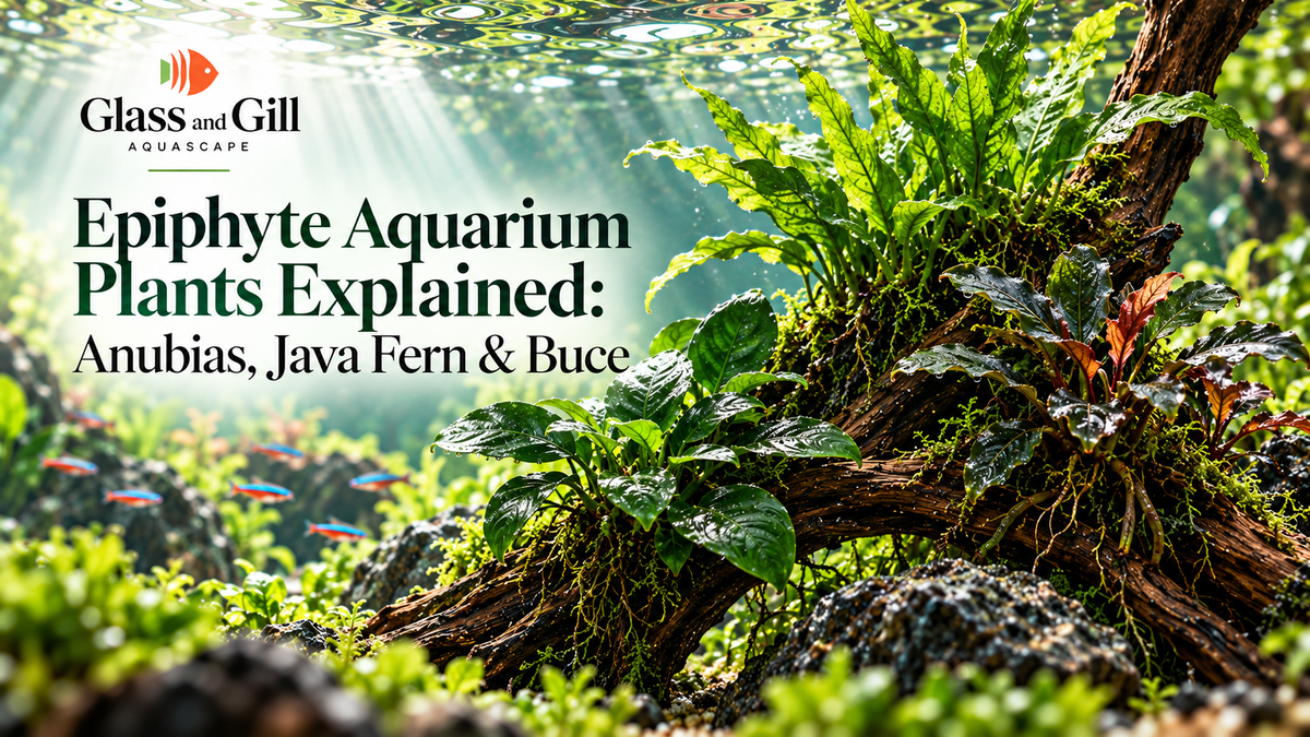 Epiphyte Aquarium Plants Explained: Anubias, Java Fern & Buce