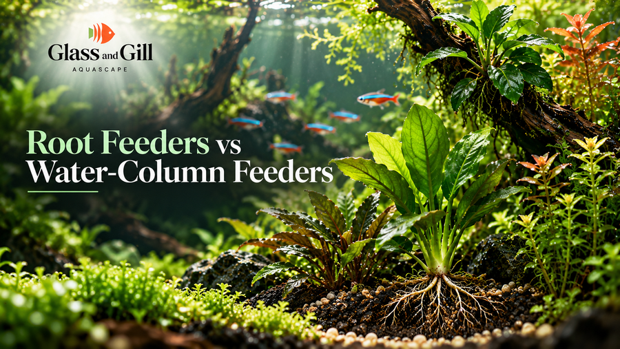 Root Feeders vs Water-Column Feeders