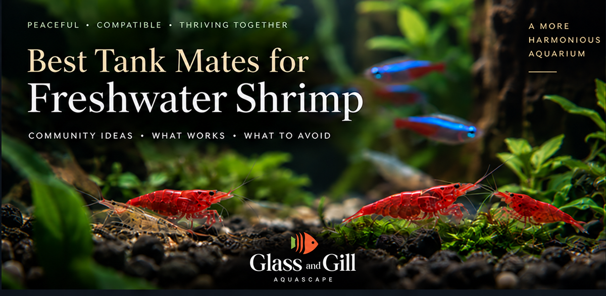 Best tank mates for freshwater shrimp