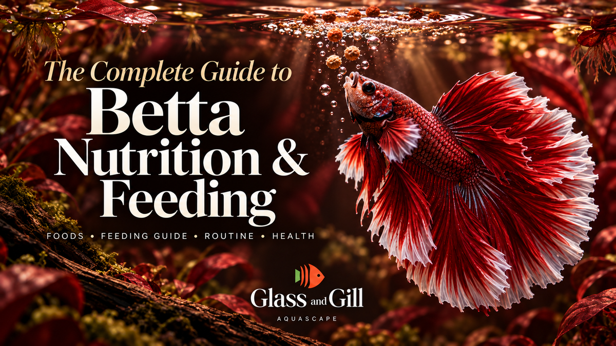 Betta fish nutrition and feeding guide with high quality aquarium food