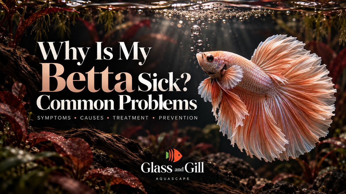 Betta fish health guide covering common warning signs and problems