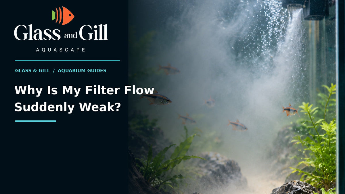 Why Is My Filter Flow Suddenly Weak? — freshwater aquarium guide