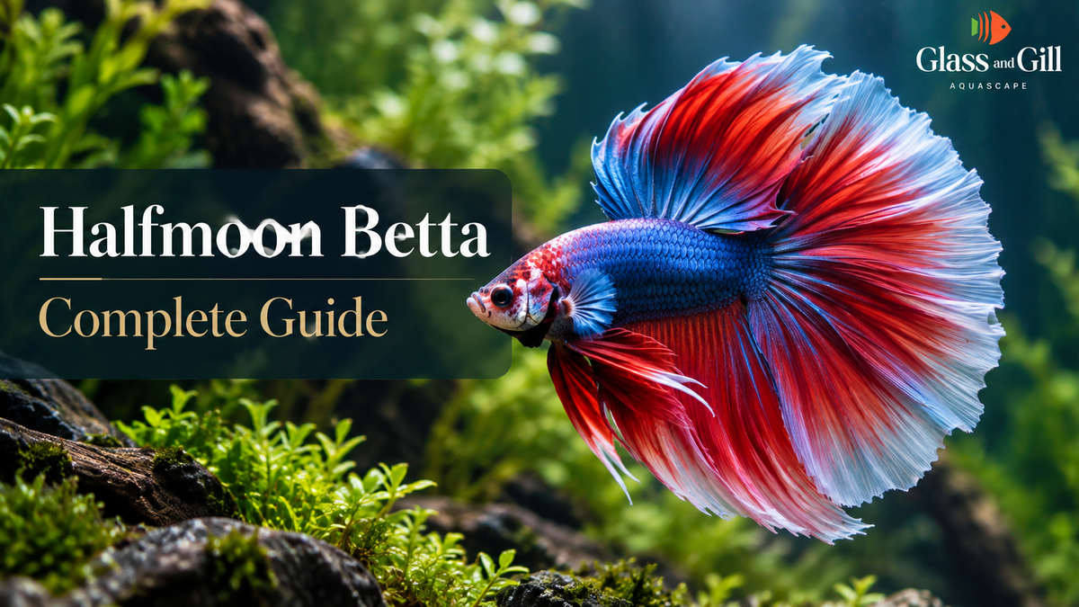 Halfmoon Betta: Shape, Finnage and Care — Glass & Gill