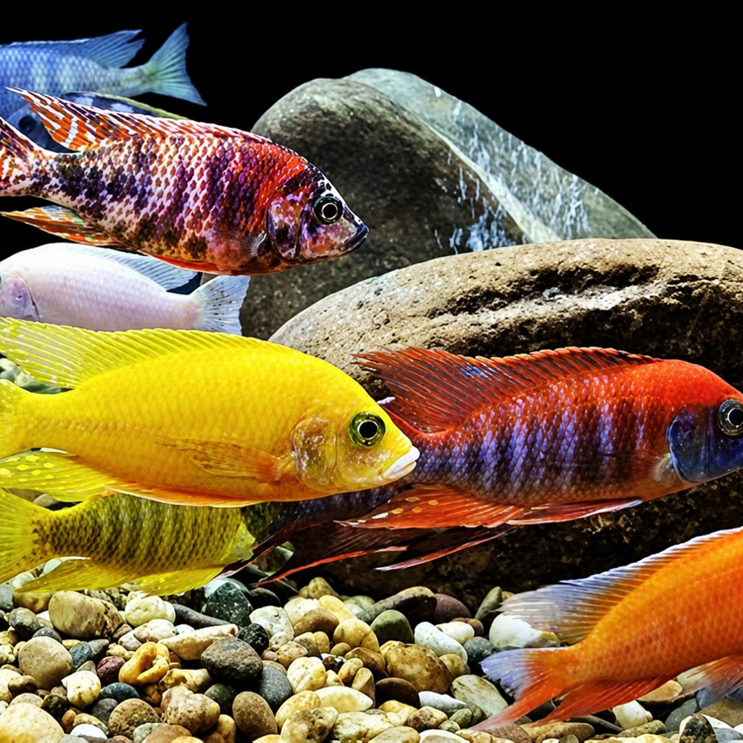 Assorted Peacock Cichlid