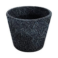 Cancun large plant pot dark sealed granite finish, supplier product photograph