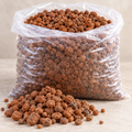 Illustrative LECA expanded clay granules, 9–16 mm grade. Bag appearance may vary.