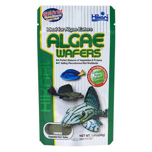Hikari Tropical Algae Wafers 40g manufacturer packaging